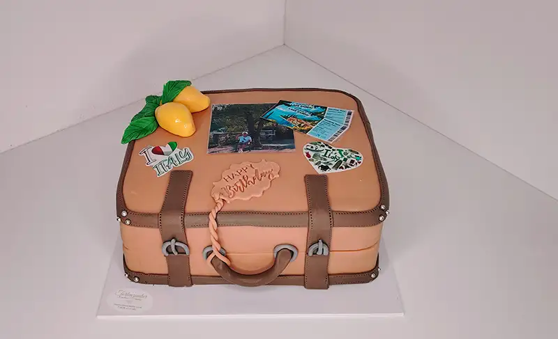 Reisekoffer Torte