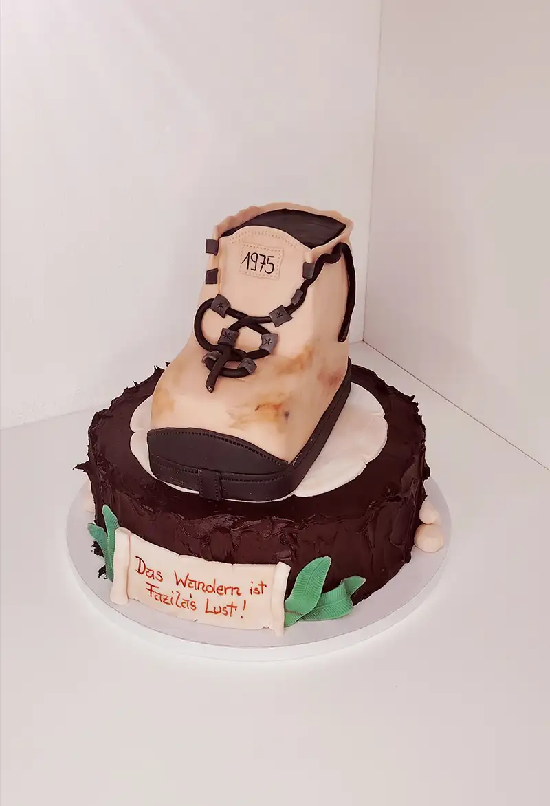 Wanderschuh Torte
